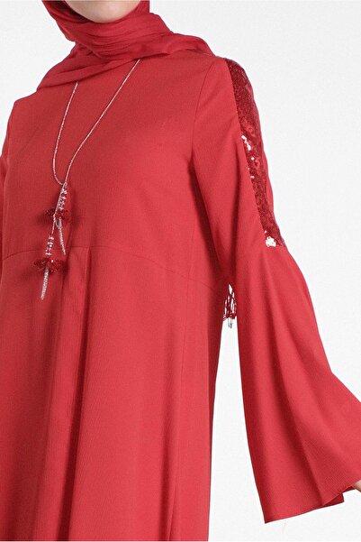 Alvina 4262 Model Asymmetrical Cut Loose Tunic