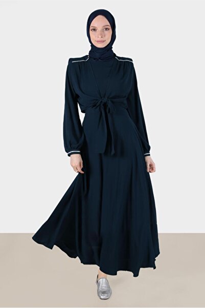 Alvina Костюм с двойна пола и подплънки - Детайли за вратовръзка 42519