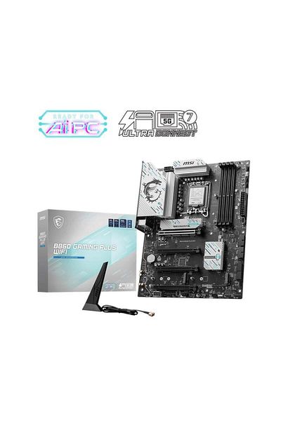 MSI B860 Gaming Plus Wifi Ddr5 8800Mt/S 1Xhdmi 1Xdp 3Xm.2 Atx 1851P (Intel Ultra Processors Series2)