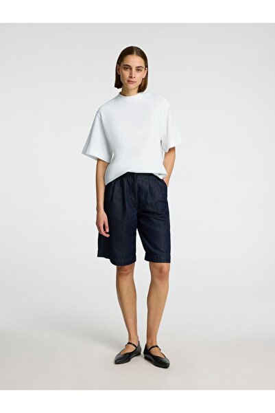 Selected Femme T-Shirt Besticktes Relaxed Fit