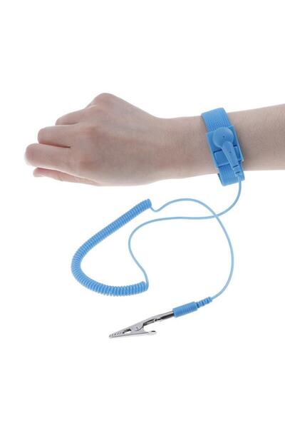 Rodevino Antistatik Bileklik Topraklama Kablosu Esd Wrist Strap 1.5 M