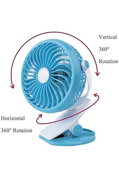 DLC Rechargeable Fan | Small Hand Fan | Charging Fan
