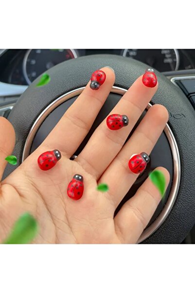 Çiçek Antalya 10 قطع من ملحقات صندوق قفازات السيارة والديكورات الداخلية اللطي...