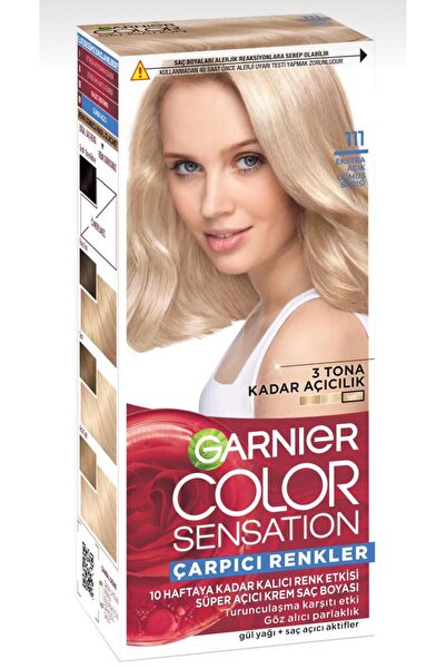 Garnier Çarpıcı Renkler 111 Ekstra Açık Gümüş Sarısı