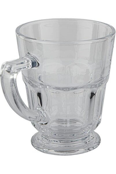 ALSAIF Glass Cup 4 Pcs Set,colour: Clear