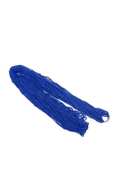 Choice Blue Outdoor Supplies Bold Mesh Hammock Nylon Rope Single Hammock Outdoor Furniture Camping