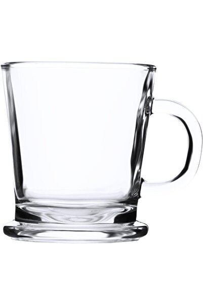 ALSAIF 6-pieces Glass Cup Set, Designed With A Wide Opening And A Stable Base, 180ml