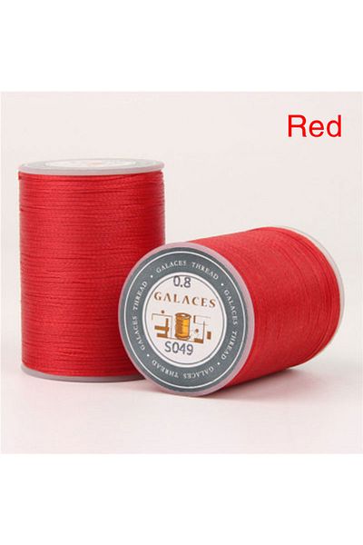 Choice L 90m 0.8mm Flat Waxed Sewing Line Thickness Waxed Thread For Leather Waxed Cord For Leather Craft .