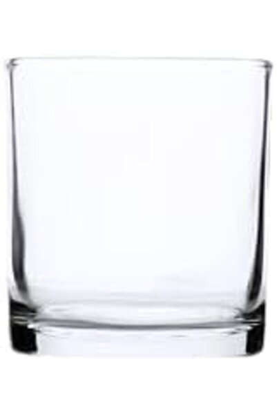 ALSAIF 6-pieces Glass Cup Set, Designed With A Wide Opening And A Stable Base, 325ml