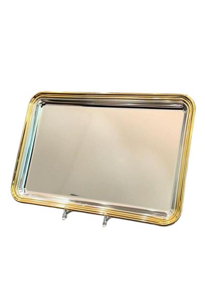aljahwari Classic serving tray two-tone glossy size 32*50 cm