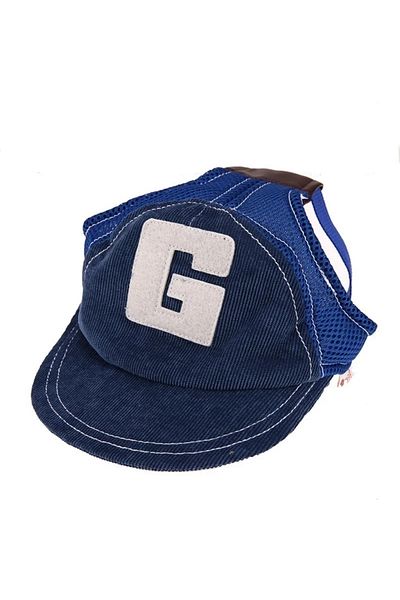 Choice 38-50cm Blue Sun Hats Pet Supplies Breathable Baseball Dog Caps Travel Pet Dogs Sports