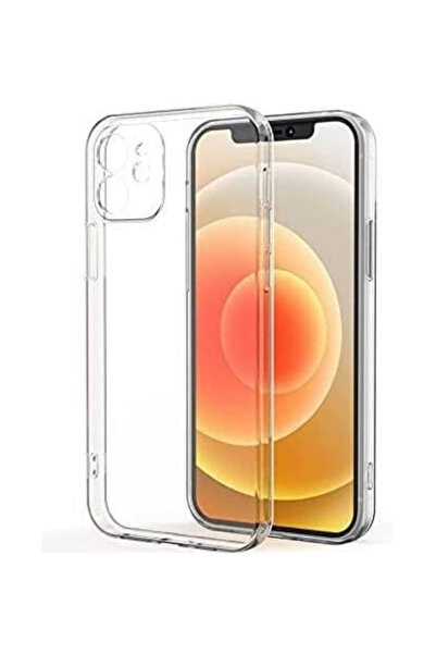 İphone 13 Ince Şefaf Kamera Çerçeve Koruyucu Kılıf
