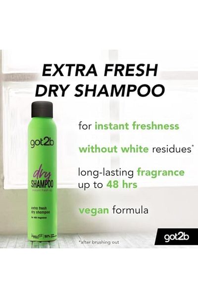 Got2B Got2B Schwarzkopf Fresh It Up Dry Shampoo - Clean & Crisp, 200 ml