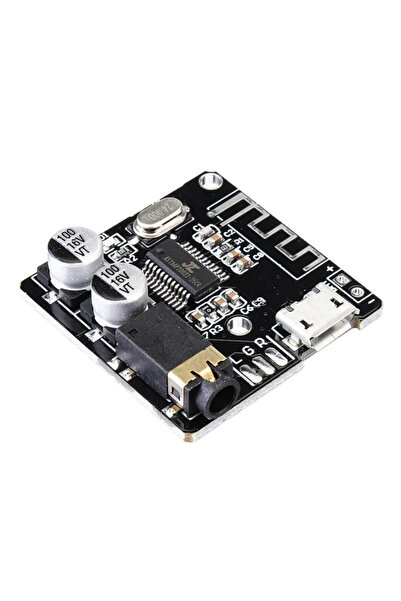 Rodevino Bluetooth 4.1 Ses Alıcı (audio) Modülü - Kablosuz Stereo Müzik Modülü - Siyah