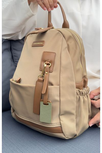 Miami Polo Club Just Polo Women's Imported Multi-Section Backpack