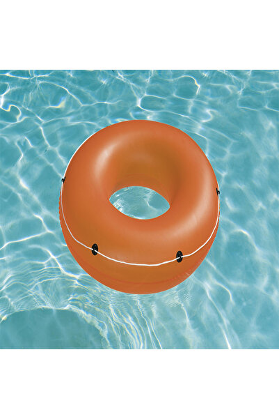 BESTWAY عوامة سباحة كلر بلاست حلقية مقاس 119 سم طراز 26-36120 27x30x30سم
