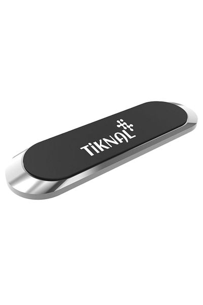 Tiknal | Ultra-Slim Magnetic Dashboard Phone Mount with Strong Grip | Black