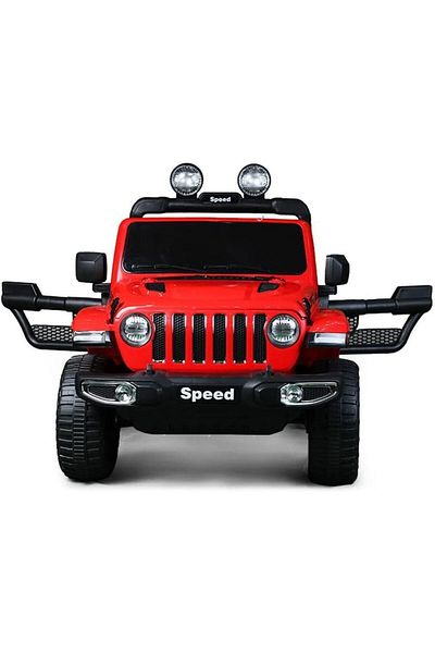 Star Kids Children's Ride-On Car with Remote Control by Leno Toys - C6199, Red