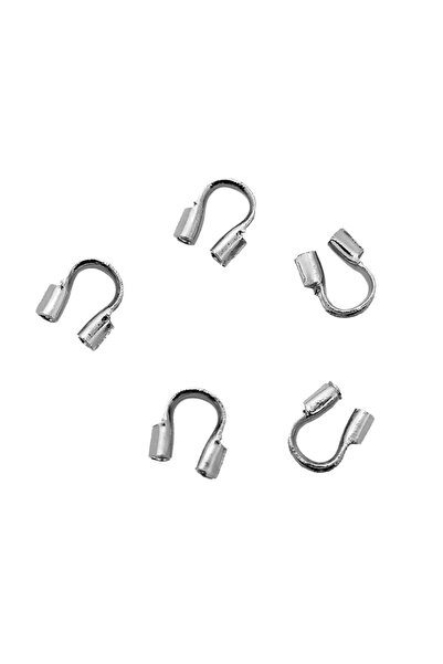 Choice3 ثقب 0.7 مم من الفولاذ المقاوم للصدأ 50 قطعة من مشابك تجعيد الخرز لتغط...