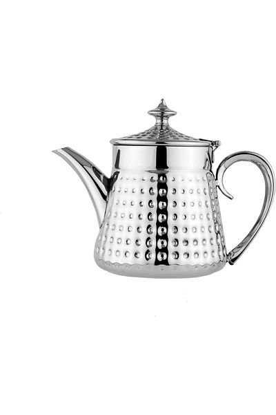 ALSAIF Practical 35 oz teapot from Saif, heat resistant, chrome color