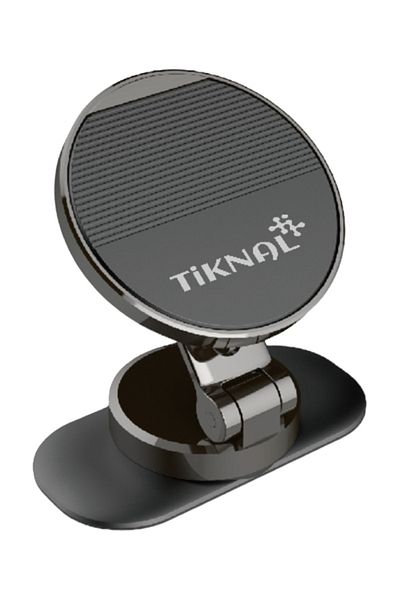 Tiknal TK-H370 | 360 Magnetic Car Dashboard Holder Strong Grip & Compact Sleek Design Black
