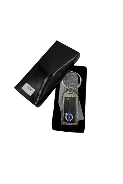 platin hediyelik Volvo Logo Steel Keychain , Steel Keychain