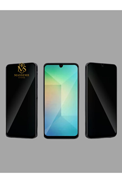 Massemr Samsung A26 Hayalet Ekran Koruyucu Gizli Cam Film 9H Sertlik Gizlilik...