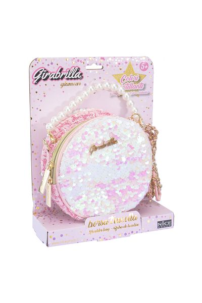 Girabrilla Sparkling Round Children's Shoulder Bag