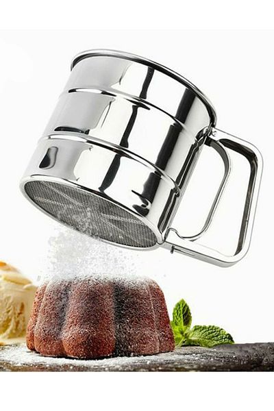 MBB ETİCARET Metal Flour Sieve Small Size 1015-K
