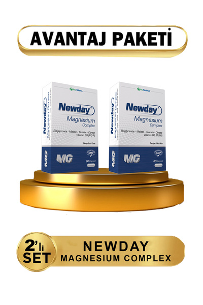 Rcfarma Newday Magnezyum Complex 2 Kutu ( Avantajlı Paket )