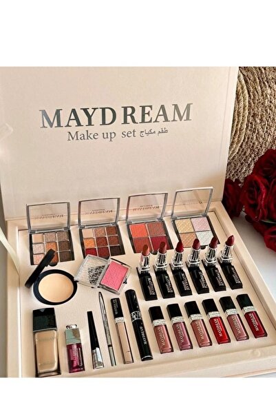 MAYDREAM مجموعة مكياج فاخرة مكونة من 24 قطعة لإطلالة ساحرة ومتكاملة