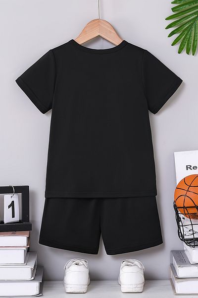 MYADA Set 2 piese pentru copii cu imprimeu pentru jucător de baschet Champion 23596