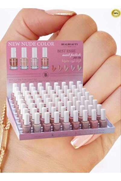 real beauty أفضل طلاء أظافر سهل باللون البيج