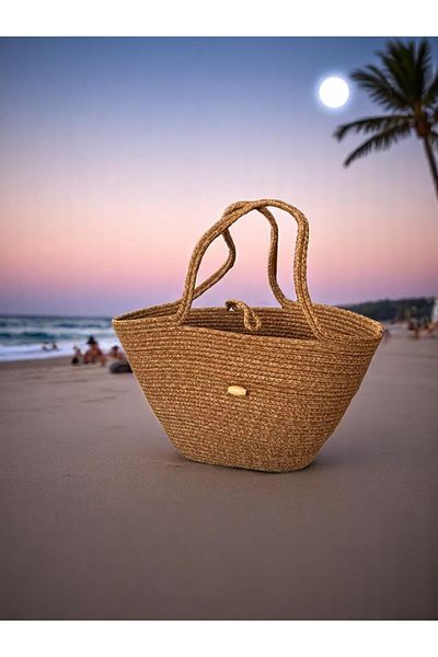 Store Straw Handmade Bag, Handbag, Beach Bag Suitable for Daily Use with Different Color Variations