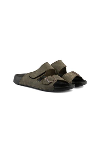 Roy Jones Madrid 4 Seasons Anatomical Sole Velcro Adjustable Men's Slippers 5001