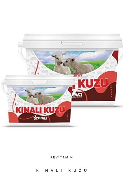 REVA Revitamin Kınalı Kuzu Koyun Keçi Kuzu ve Buzağı Hayvan Yem Katkı 20 KG Kova