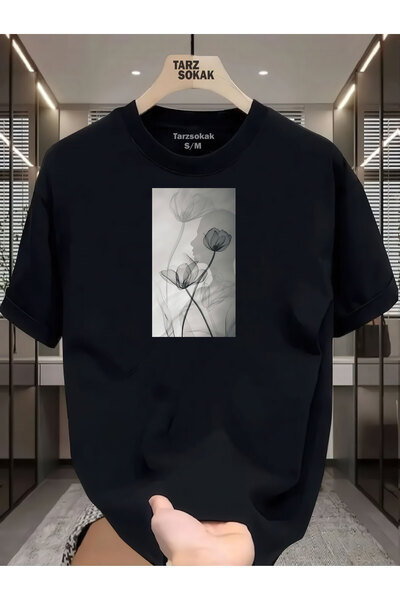 Tarzsokak تي شيرت صيفي وردي للجنسين