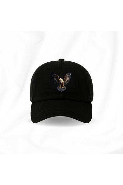 Touz Moda Washable Vintage Eagle Printed Unisex Hat