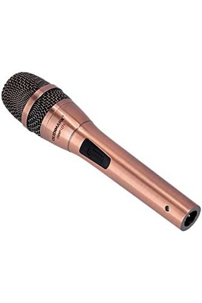 Olsenmark Handheld Microphone | Metal Capsule Body, Clear Sound, Karaoke, Speech & Outdoor Use