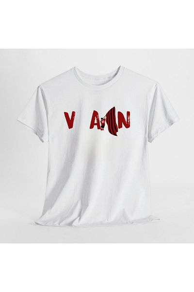 SARI Van Flag Man Themed Tshirt 100% Cotton