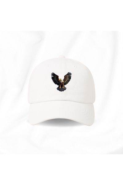 Touz Moda Washable Vintage Eagle Printed Unisex Hat