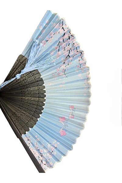 baytoptan Ahşap İpek Yelpaze