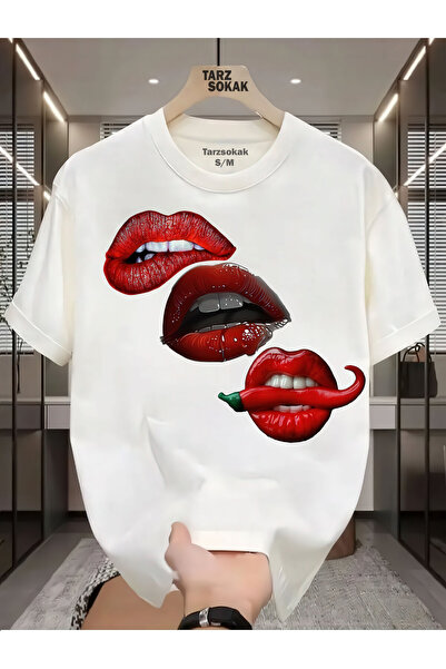 Tarzsokak Tricou UNISEX Lip Lips