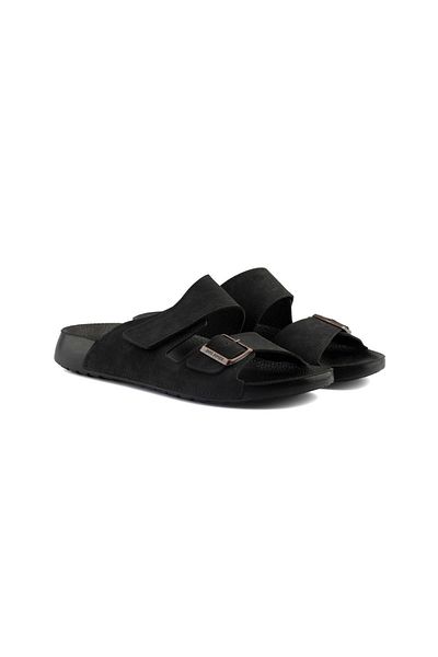 Roy Jones Ανδρικές παντόφλες 5001 με ρυθμιζόμενο Velcro ανατομική σόλα Madrid 4 Seasons