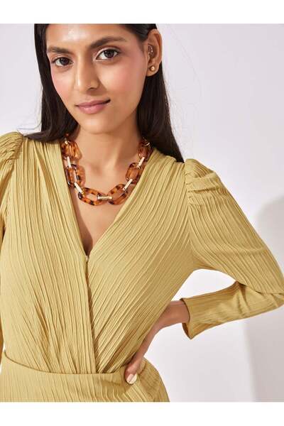 The Label Life Honey Puff Sleeve Bodysuit