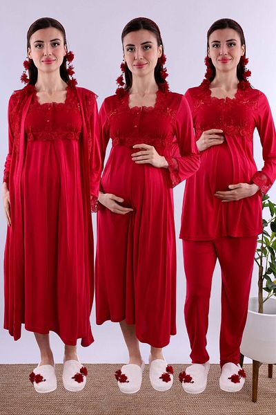 ByLohusa Effortt Cherry Pregnant Maternity Set