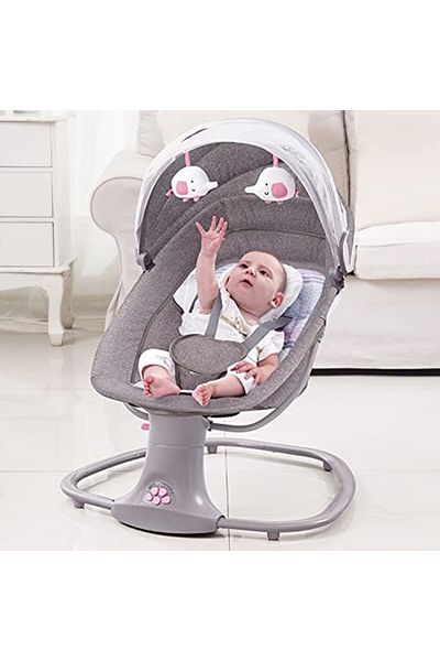 Mastela Electric Musical Adjustable Baby Rocking Chair with Remote Control 3-in-1