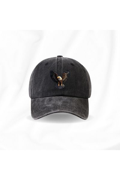 Touz Moda Πλενόμενο καπέλο Unisex Vintage Eagle Printed