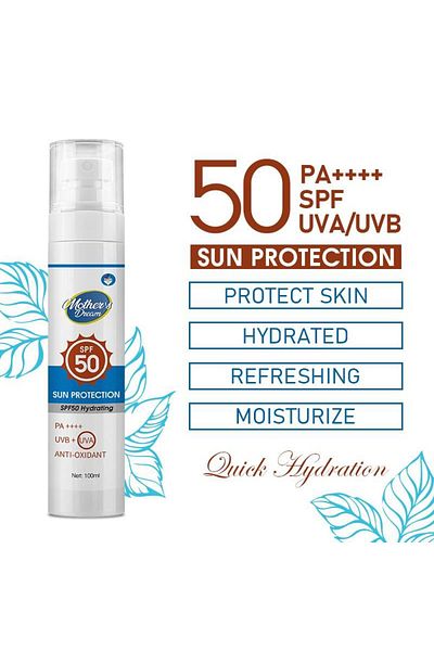 essentialneedsforall MOTHER'S DREAM ORGANIC SUNSCREEN SPF50