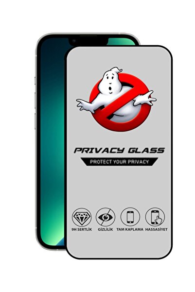 corcishop غطاء حماية كامل لشاشة Apple Iphone 13 Pro من الزجاج المقوى المخفي